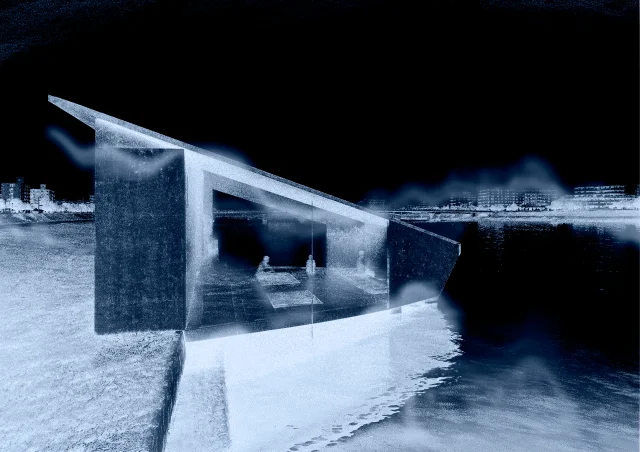 Yorogi Rooms — Cafeteria on the Naka River