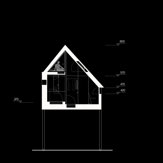 Oku — Plans, sections and spatial studies